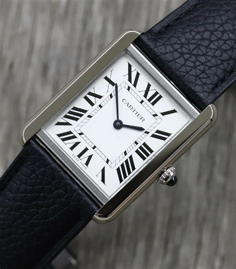 cartier womens tank solo|cartier tank solo automatic.